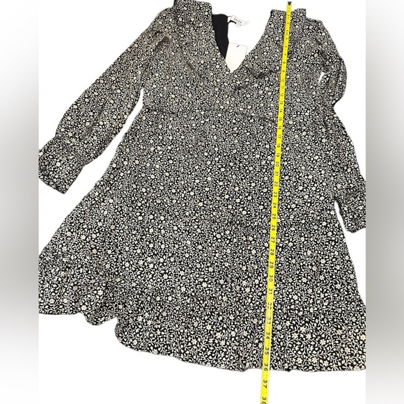 JOIE Adanson Long Sleeves Ruffle Trim Dress size 10 NWT - Picture 6 of 12